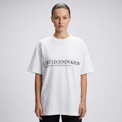 LOST LEGENDS KREW – Signature Tee (White)