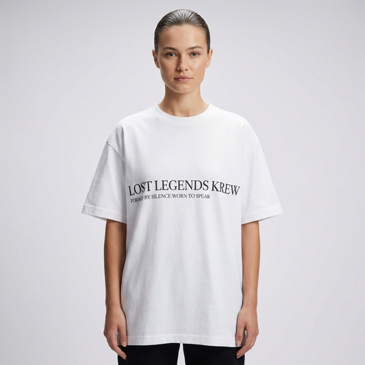 LOST LEGENDS KREW – Signature Tee (White)